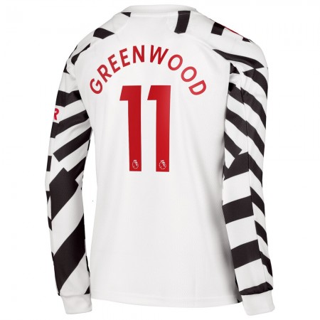 Billiga Fotbollströjor Manchester United Greenwood 11 Tredje tröja 2020/21 Långärmad
